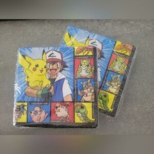 Pokémon Napkins 2 Packs - Total 32 Vintage 90's